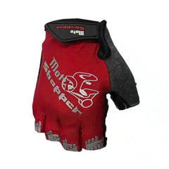 Guantes Motoshopper Corto A371 Rojo