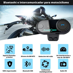 Intercomunicador Freedconn T-Com Sin Pantalla