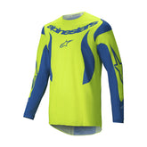 Jersey Alpinestars Fluid Haul Amarillo Fluorescente Azul