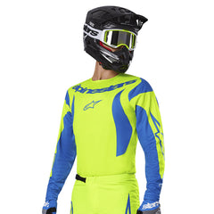 Jersey Alpinestars Fluid Haul Amarillo Fluorescente Azul