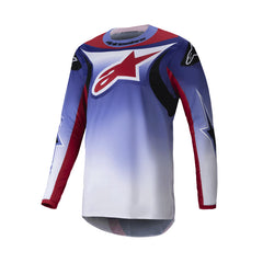 Jersey Alpinestars Fluid Wurx Morado Rojo