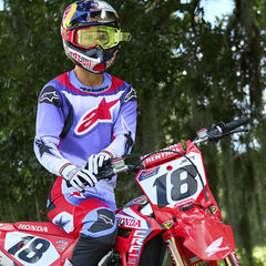 Jersey Alpinestars Fluid Wurx Morado Rojo