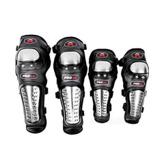 Kit Rodilleras Y Coderas Metálicas Pro A199