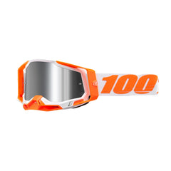 Lentes Cross 100% Racecraft 2 Naranja Visor Silver