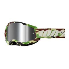 Lentes Cross 100% Strata 2 War Camo Lente Silver