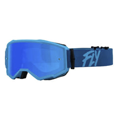 Lentes Cross Fly Zone Azul Visor Iridium Azul