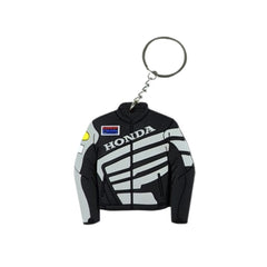Llavero Chaqueta Honda Gris