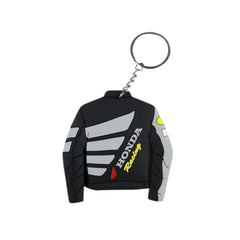 Llavero Chaqueta Honda Gris