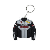 Llavero Chaqueta Suzuki Gris