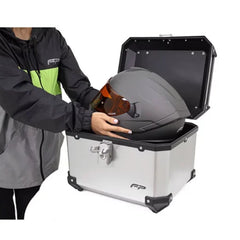 Maletero Fireparts Cuadrado Maverick 2.0 40 Lts Gris