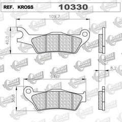 Pastillas Kross 10330
