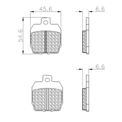 Pastillas Kross 10332