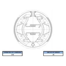 Bandas Kross 700018 Ybr/Fz16/Libero