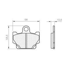 Pastillas Kross 10246