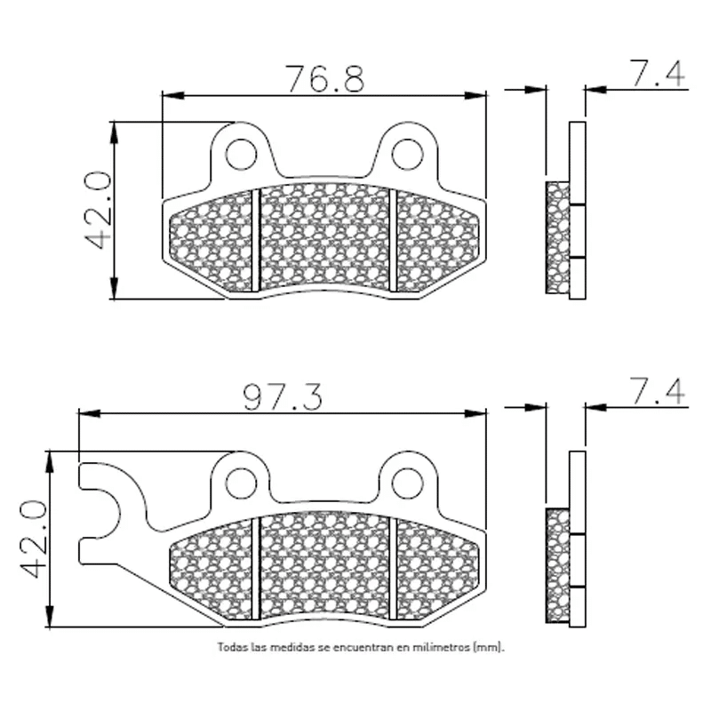 Pastillas Kross 10291