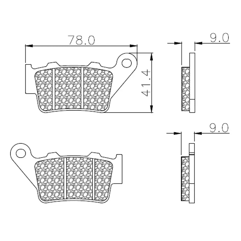 Pastillas Kross 10322 Pulsar200Ns