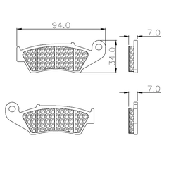 Pastillas Kross 10323