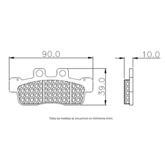 Pastillas Kross 10324