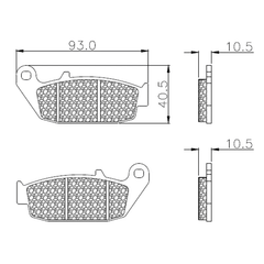 Pastillas Kross 10325