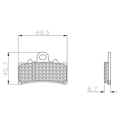 Pastillas Kross 10343 Duke 125/200/390