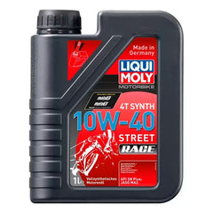 Aceite Liqui Moly Race Sintetico 4T 10W-40 4Lt