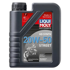 Aceite Liqui Moly Street Sintetico 4T 20w-50 1Lt