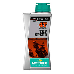 Aceite Motorex Top Speed 4T 15W-50 1L