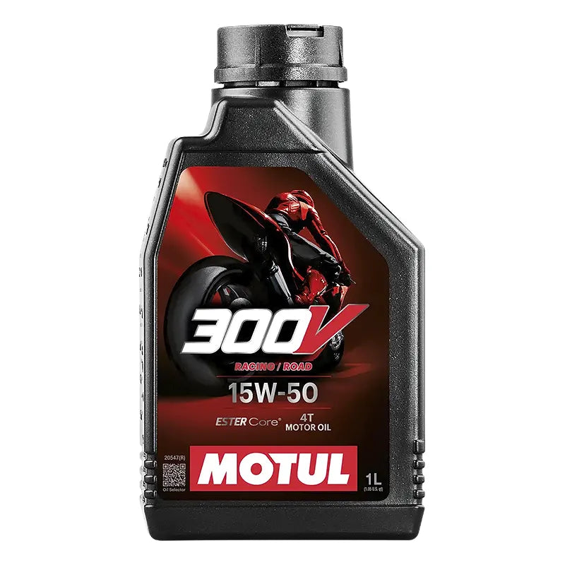 Aceite Motul 300V Sintetico 4T 15W-50 1Lt