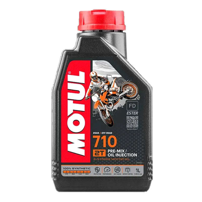 Aceite Motul 710 Sintetico 2T 1Lt