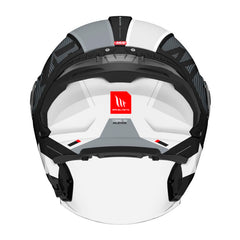 Casco Mt Cosmo Sv Silence Negro Mate Gris