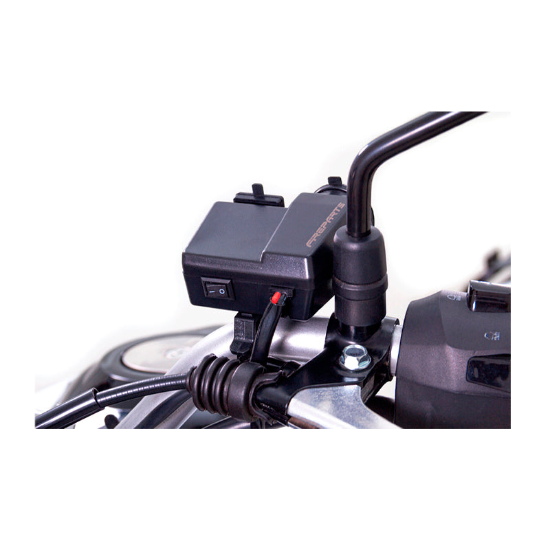 Cargador Usb Para Moto 12V Fireparts