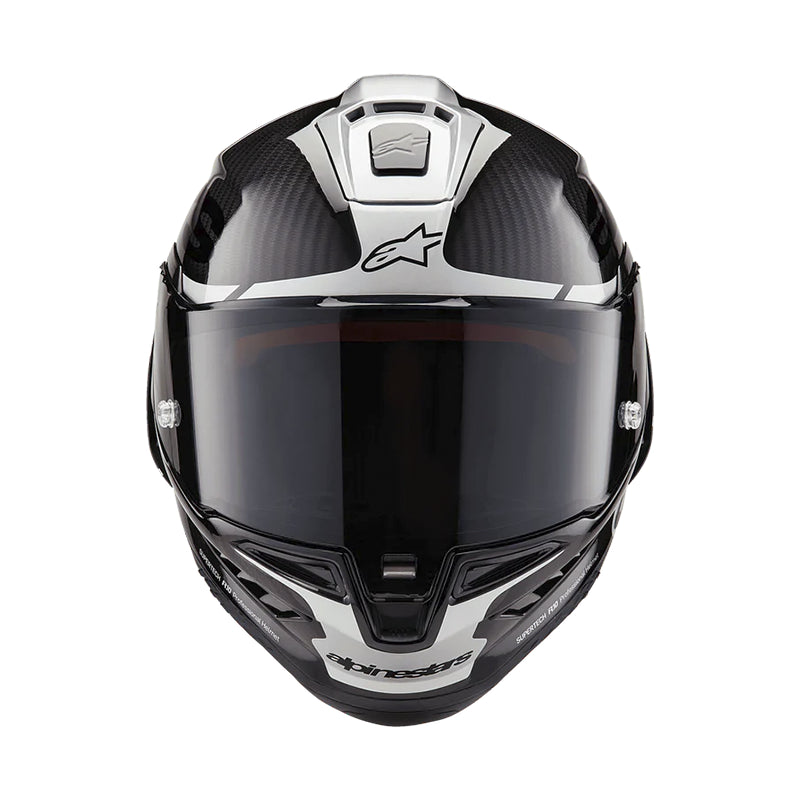 Casco Alpinestar Super Tech R10 Negro Plata