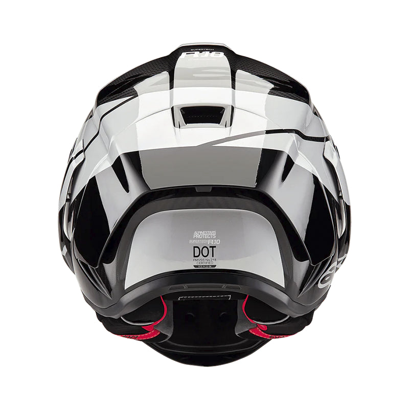 Casco Alpinestar Super Tech R10 Negro Plata