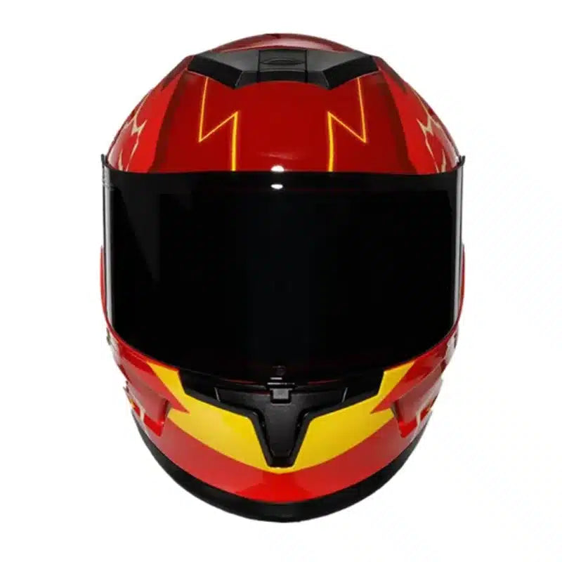 Casco Dc Edge Kids Roman Flash Rojo