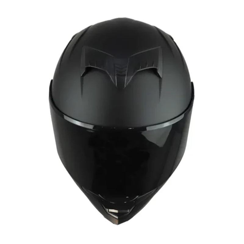 Casco Edge Racer Solido Negro