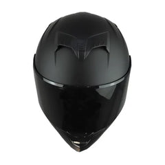 Casco Edge Racer Solido Negro