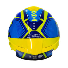 Casco Edge Shangai Quartz Amarillo Azul
