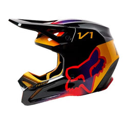 Casco Fox V1 Toxsyk Negro