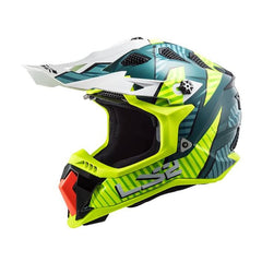 Casco Ls2 Mx-700 Astro Verde Amarillo