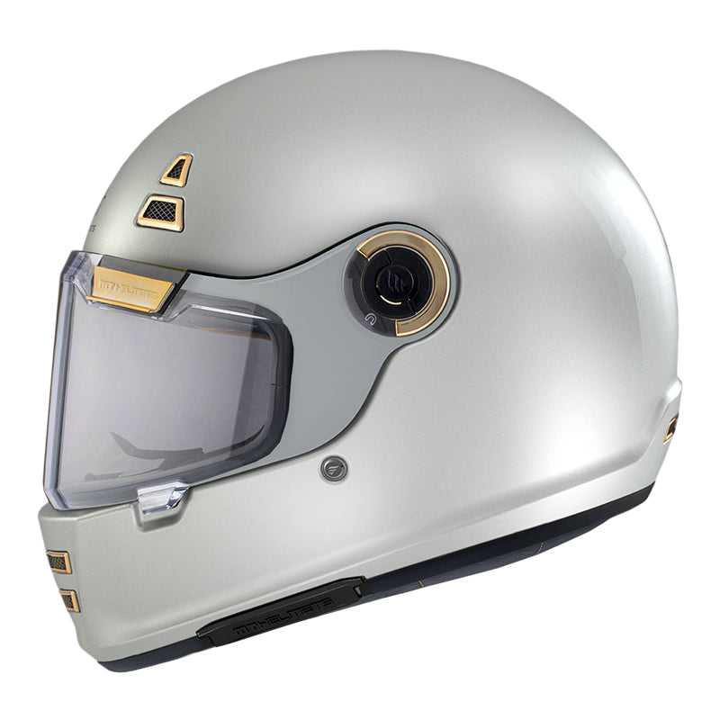 Casco Mt Jarama Solid Blanco Brillante