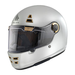 Casco Mt Jarama Solid Blanco Brillante