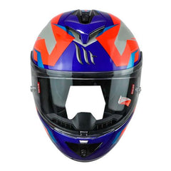 Casco Mt Rapide Pro Fugaz A5 Rojo Perla