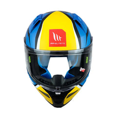 Casco Mt Revenge 2S Kley A7 Azul Amarillo