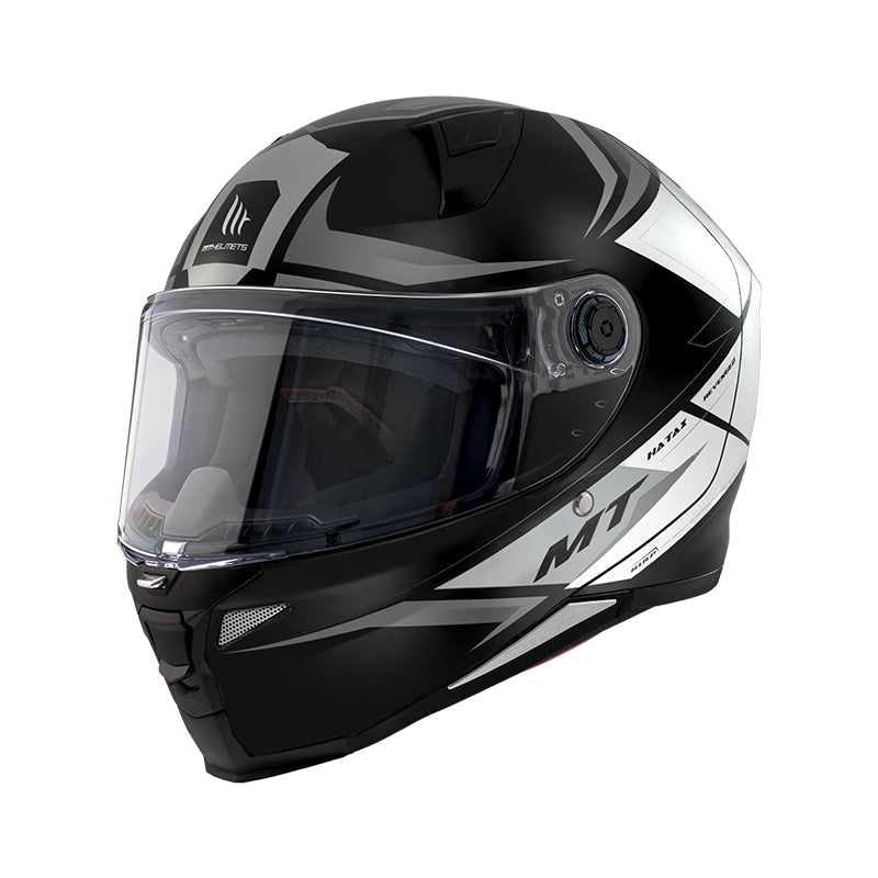 Casco Mt Revenge 2S Hatax Gris Brillo