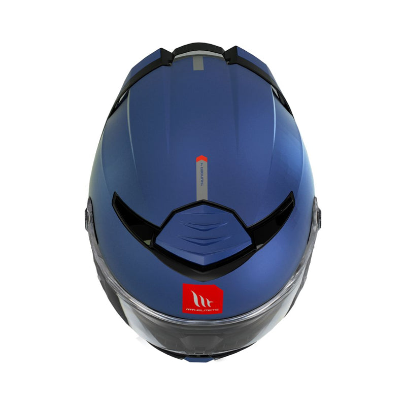 Casco Mt Thunder 4Sv Solid A7 Azul