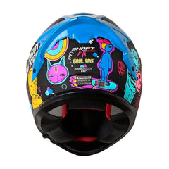 Casco Shaft Pro 610Dv Evo Cool Days Negro Amarillo