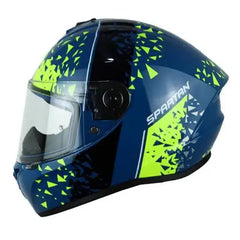Casco Spartan Draken Broken Azul