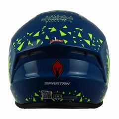 Casco Spartan Draken Broken Azul
