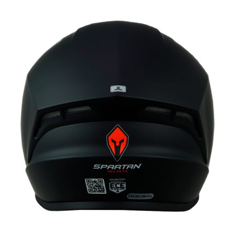 Casco Spartan Draken Solid A1 Negro