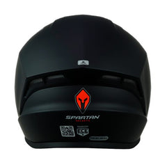 Casco Spartan Draken Solid A1 Negro